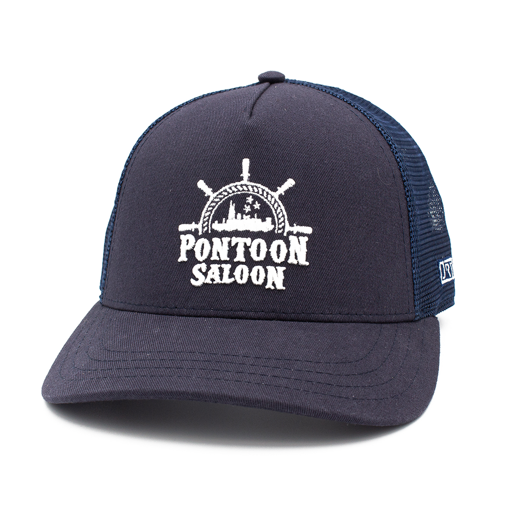 Medium Crown Trucker Hat.