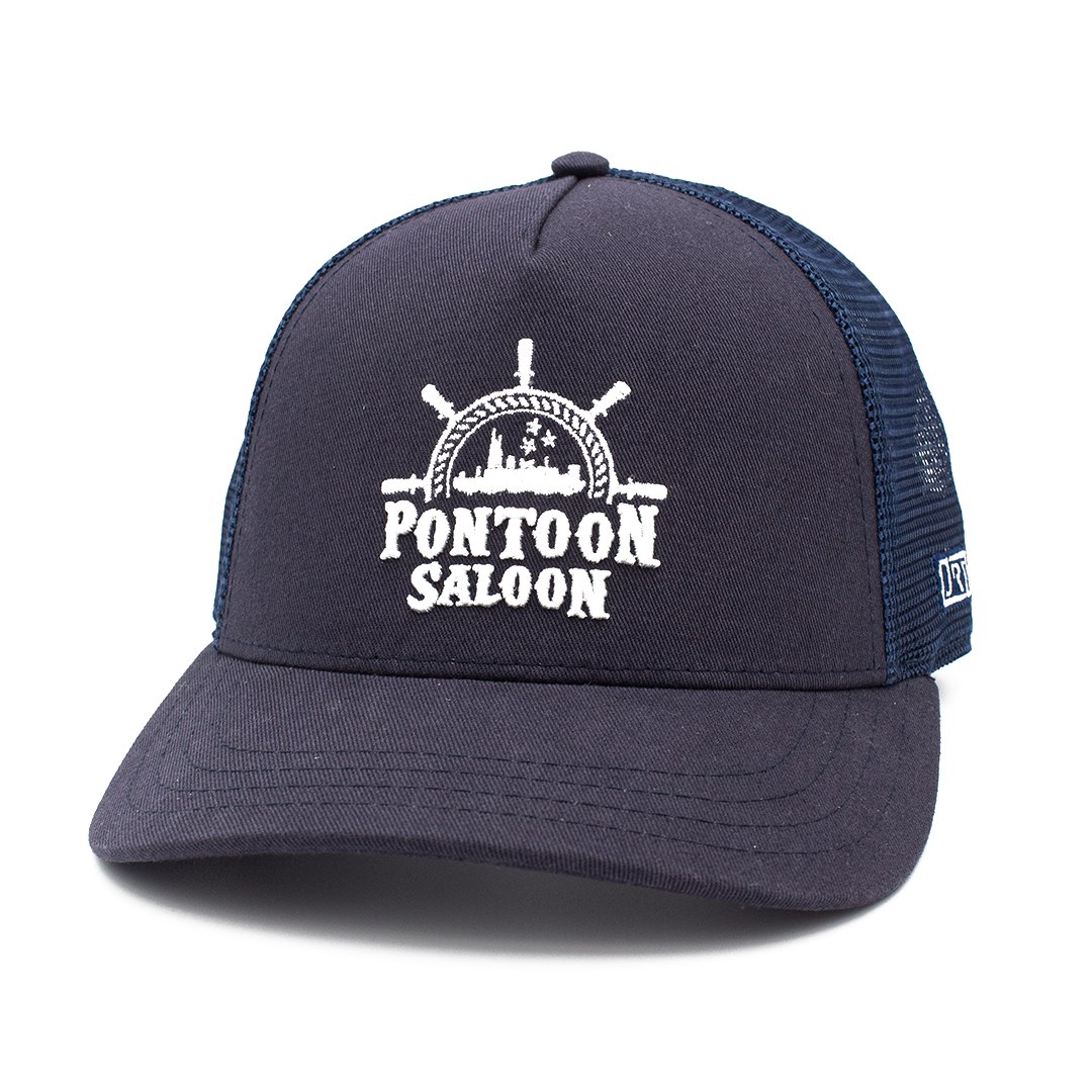 Medium Crown Trucker Hat.